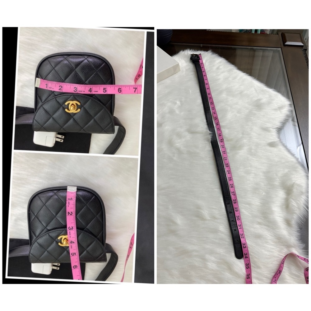 Auth CC Belt Bag Caviar size 80/32 - Picture 16 of 16